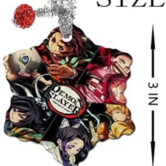 Anime Character Christmas Ornament - Porcelain - Brand New - Picture 2 of 6